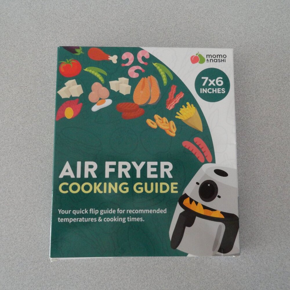 Air Fryer Cooking Guide, magnetic or hook / nail